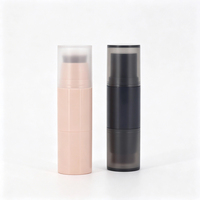 Stick de blush crème double embout 8g avec pinceau, emballage personnalisé avec logo, étiquette privée, stick de blush vide