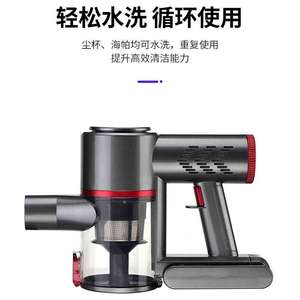 Bvc S108 Wireless <b>Vacuum</b> Cleaner With Stainless Steel Filter For Home Cleaning <b>Portable</b> Stick Type 0.8L Dust Bin - Product Image 4