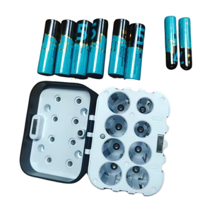 Estuche de carga inteligente de 8 ranuras Cargador de baterías de iones de litio recargables de 1,5 <span class=keywords><strong>V</strong></span> con baterías AA 2800MWH AAA1100MWH - Product Image 3