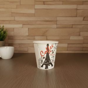 Gobelets en carton jetables arabes pour boissons chaudes et froides, bouteille d'eau en papier biodégradable - Product Image 3