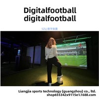 Salle d'expérience de simulateur de football numérique Liangjia, projection interactive, entraînement somatosensoriel, équipement de loisirs sportifs