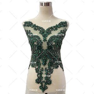 Strass scintillants pour femmes, robe de demoiselle d'honneur, en cristal perlé, pour une fête de mariage - Product Image 3