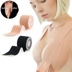 BoobTape حمالات الصدر للنساء لاصق حمالة الصدر غير مرئية أغطية حلمات يغطي الثدي رفع الشريط رفع Bralette حمالة الوسادة Sticky1pcs