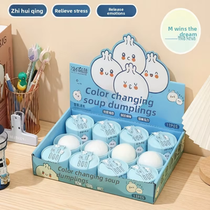ของเล่นบีบซาลาเปาเปลี่ยนสีได้ ของเล่นบีบคลายเครียด ของเล่นเสริมพัฒนาการสำหรับเด็กและผู้ใหญ่ - Product Image 3