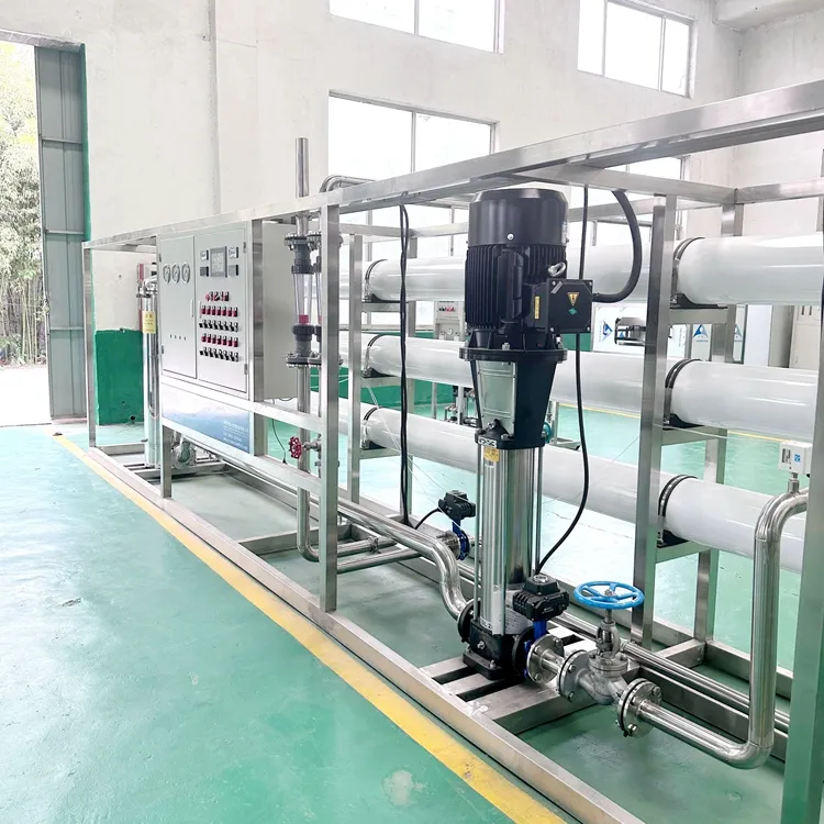 1000 LPH industrial water treatment ro filtration system reverse osmosis pure water machine