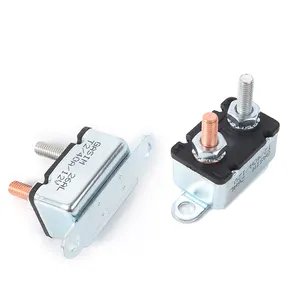 E523 50A 12V DC vít Stud loại ngắt mạch Xe tàu xe tải thuyền động cơ bảo vệ ngắt mạch 20A 10A 5A