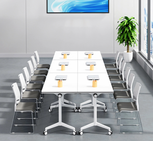 Meubles de bureau, tables de travail, chaises empilables pour réunions, tables de conférence pliantes modernes et ensembles de chaises avec chaises de formation - Product Image 3