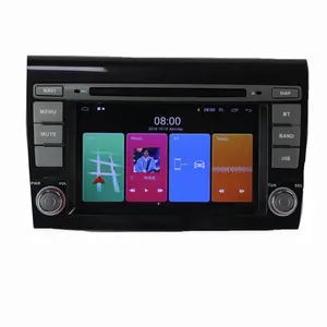 Fabrika fiyat Android 11 android araba radyo fiat bravo 2007-2012 için araç ses sistemi BT WIFI AM FM araba-otomatik oyna