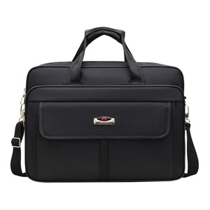 Sacoche d'ordinateur portable 15,6 pouces en toile Oxford, grande mallette de messagerie d'affaires, sac à bandoulière tendance et abordable pour étudiants - Product Image 3