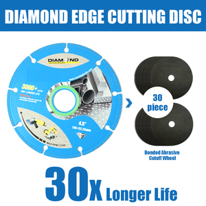 Disco de Corte Segmentado de Larga Duración PROFI, Disco de Sierra Circular de Diamante con Soldadura al Vacío para Corte de Metal - Product Image 3