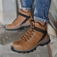 Zapatos de Seguridad de Trabajo de Alta Gama 2025 para Hombre, Botas de Seguridad Ligeras para Hombre, Zapatillas de Trabajo Indestructibles con Puntera de Acero Protectora