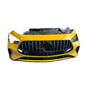 Kit de Parachoques Delantero Usado para Mercedes-Benz W290 GT53 AMG, Ensamblaje Atornillable con Parrilla y Faros Delanteros para Autos 2018-2019 - Product Image 1