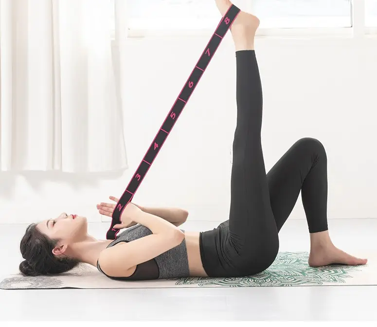 Tốt Nhất Bán Polyester Cotton Đàn Hồi Vai Căng Yoga Pilates Căng Ban Nhạc Kháng