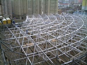 Cadre spatial en acier en aluminium Offre Spéciale, hangar, cadre spatial, construction de dôme - Product Image 3