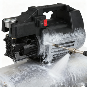 Nettoyeur Haute Pression <span class=keywords><strong>Électrique</strong></span> <span class=keywords><strong>Parkside</strong></span> 1500W 90 bars 7L/min pour Eau Froide, Portable, pour Voiture et Jardin, Laiton 220V 2025 - Product Image 1