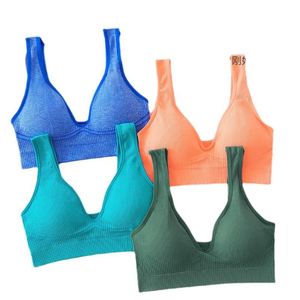 <span class=keywords><strong>Backless</strong></span> đẩy lên đồ lót thiết lập phụ nữ áo ngực liền mạch thiết lập sexy G-<span class=keywords><strong>string</strong></span> nữ mềm 2pcs đồ lót không dây Bộ - Product Image 4