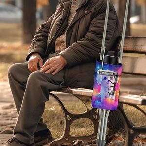 Échantillon gratuit : Sac de transport réglable pour canne, béquille et béquilles en aluminium, avec patins de remplacement pour pieds de béquilles, pour personnes âgées et handicapées - Product Image 4