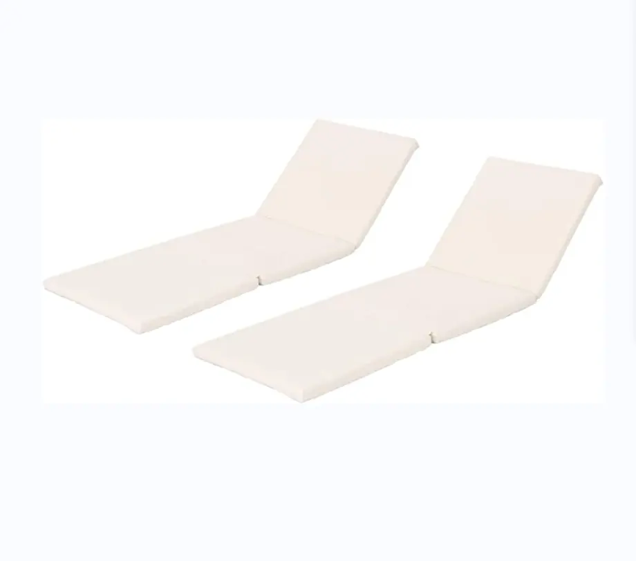 GardPad Hot Sale Outdoor Water Resistant Chaise Lounge Cushions Seat Pillow Cotton Soft Pillow Garden Bench Cushion