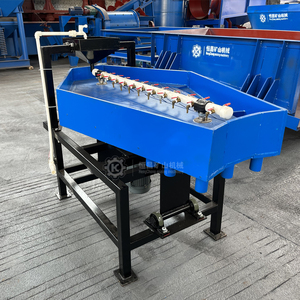 Separador de Gravedad para Concentrado de Mineral de Oro, Cobre, Zinc y Estaño a Pequeña Escala, Minerales Metálicos y No Metálicos, Mesa Vibratoria Gemini de 0.75KW GT60 - Product Image 3