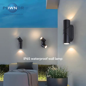 Applique murale LED extérieure étanche IP65, éclairage mural haut et bas, pour <span class=keywords><strong>extérieur</strong></span>, maison, éclairage moderne avec interrupteur - Product Image 1