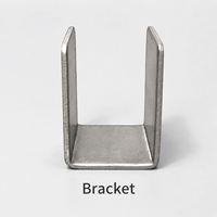 Connecteurs en acier en U pour cloisons, Plaques en fer en U en gros, Chevilles d'angle carrées à angle droit
