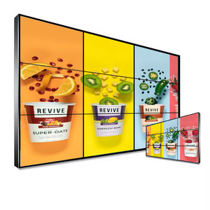 Lớn <span class=keywords><strong>Full</strong></span> HD quảng cáo lớn hiển thị nối màn hình 55 inch trong nhà tương tác bức tường video LCD tấm màn hình - Product Image 2