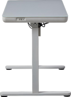 Bureau électrique moderne à hauteur réglable, à moteur unique, pour travailler assis ou debout, idéal pour le télétravail