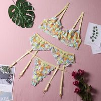 Gaun Tidur Bordir Bunga Transparan, Baju Tidur Jaring Tipis Seksi, Kemben Renda, Pakaian Tidur Butik, Grosir Stok Banyak