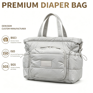 <span class=keywords><strong>Bolsa</strong></span> de Pañales Acolchada Portátil de Nuevo Diseño para Viajes al Aire Libre, <span class=keywords><strong>Bolsa</strong></span> de <span class=keywords><strong>Maternidad</strong></span> <span class=keywords><strong>Prenatal</strong></span> Portátil para Mamá - Product Image 1