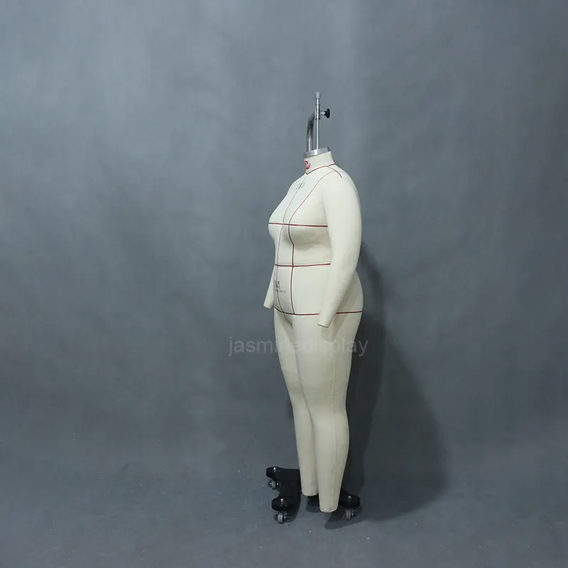 Hoge Kwaliteit Verstelbare Plus Size Jurk Vorm Mannequin Vrouwelijke Draperen Mannequin Te Koop