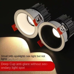 Hot bán New thương mại siêu dày nhôm 15 wát LED Downlight trang bị thêm 15 Wát Thiết kế đèn AR111 cơ sở New Đèn trần lõm - Product Image 3