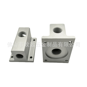 Kit de salida para compresor de aire 2-8101T de aluminio para válvulas de colectores bidireccionales de 4 puertos - Product Image 1