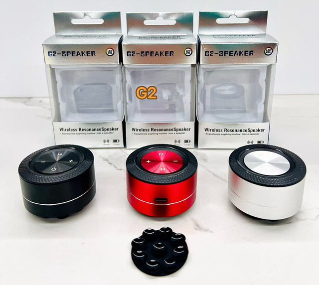 Bone Conduction Resonance for G2 Speaker RGB LED Mini Wireless Indoor Outdoor Large Volume Heavy Bass Aluminum Alloy Speaker