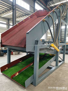 Machine intégrée de lavage et de criblage à glissière inclinée 1530, 50 m³/h, pour l'extraction d'or alluvionnaire au Kazakhstan, en Afghanistan - Product Image 1