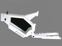 2025 nouveaux Scooters électriques cadre de vélo solide 170 190mm décrochage arrière avec natation pour Ebike
