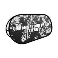 Support de bannière pop-up extérieur, présentoir de table pour événements de golf et de football, bannière publicitaire verticale personnalisée imprimée, cadre en A