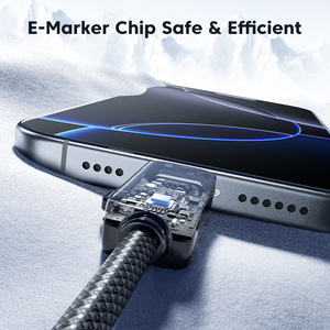 Toocki Chất Lượng Cao Đa-Cổng 4-Trong-1 Cáp Dữ Liệu 240W USB-C Nhanh Chóng Sạc Cáp Với E-Đánh Dấu Chip Cho Máy Tính Xách Tay & Ngân Hàng Điện - Product Image 5