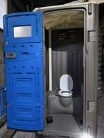 Toilettes mobiles écologiques de qualité supérieure, cabine WC publique avec évier en HDPE, installation facile, XiRui