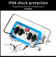 Control Remoto Inalámbrico de Largo Alcance con Joystick Hidráulico de 12V/24V para Equipos de Elevación