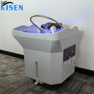 KISEN Nouveau Bac à Shampooing Portable pour Salon, Mobilier de Lavage de Cheveux, Chaise de Spa Capillaire Sans Plomberie avec Chauffe-Eau Intégré - Product Image 4