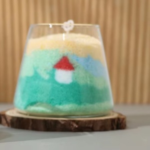 ชุดทำเทียนทรายไร้ควัน DIY ของขวัญคริสต์มาส ชุดวัสดุทำเทียนแฮนด์เมดสร้างสรรค์สำหรับเด็ก - Product Image 4