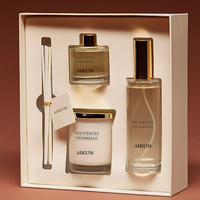 Diffuseur de roseaux en verre de luxe AIKUN - Écologique, sans BPA, huile à haute concentration longue durée, aromathérapie pour grands espaces