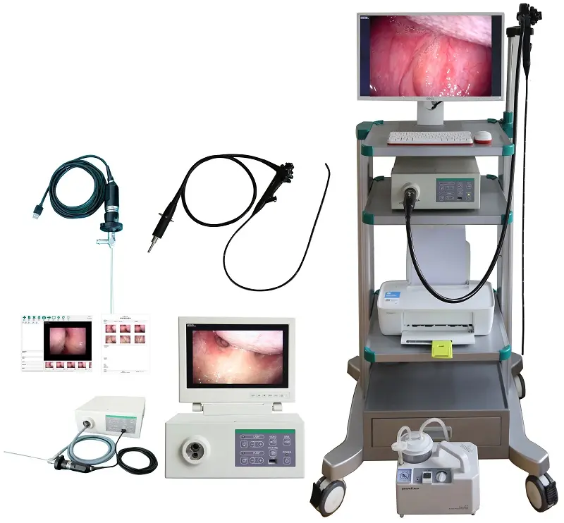 Sistema De Câmera De Endoscopia Rígida Médica De Vídeo Do Sistema De Endoscópio Gastroscopia para Animal De Estimação Pequeno