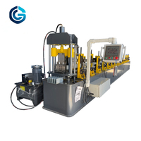 Machine de formage de profilés légers automatique contrôlée par PLC, modèle C 50-100, pour la construction, prix abordable