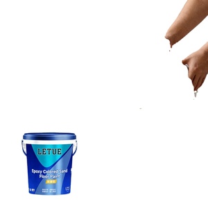 Pintura Líquida Brillante Autonivelante Epoxi para Renovación de Azulejos de Balcón y Baño, Revestimiento de Suelo de Arena de Color sin Juntas - Product Image 1