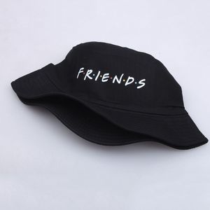 Chapeau Bob Brodé Fitspi <span class=keywords><strong>Friends</strong></span> pour Femme et Homme, Casquette de Pêcheur Printemps-Été, Protection Solaire Extérieure, Chapeau de Pêche, Dropshipping - Product Image 3
