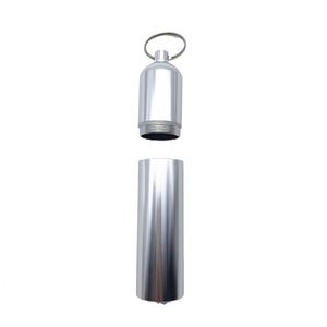 กล่องเก็บยาเม็ดโลหะอะลูมิเนียมขนาดเล็กคุณภาพสูงพร้อมพวงกุญแจ - Product Image 2