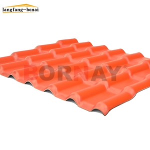 Lang Phường Bonai thiết kế hiện đại PVC tấm lợp tùy chỉnh phong cách Tây Ban Nha gạch cho biệt thự vật liệu nhựa - Product Image 5