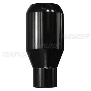 Levier de vitesses manuel universel en aluminium à 5 vitesses, pommeau de levier de vitesses avec 3 adaptateurs, accessoires de voiture noirs JDM - Product Image 5