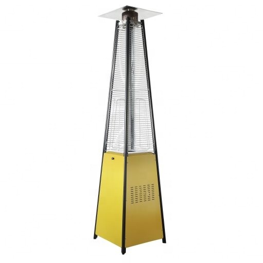 Outdoor Powder Coated Steel Pyramid Gas Patio Heaters